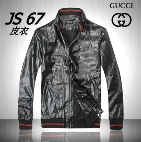 gucci 皮 外套 男
